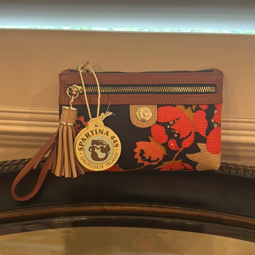 Spartina 449 Daufuskei Island Tassel Wristlet, NWT